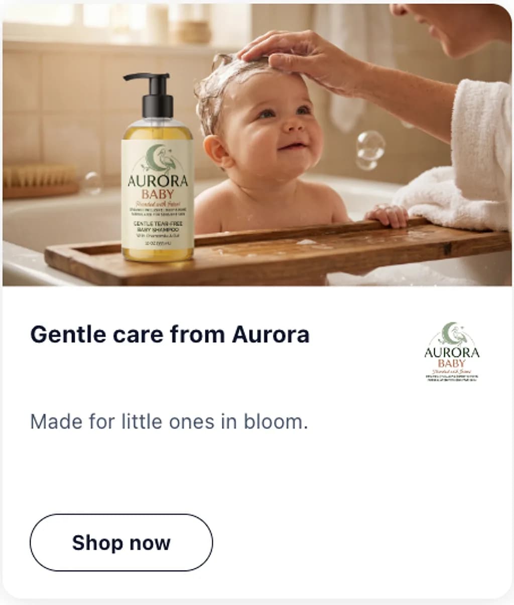 Aurora Baby gentle care portrait unit
