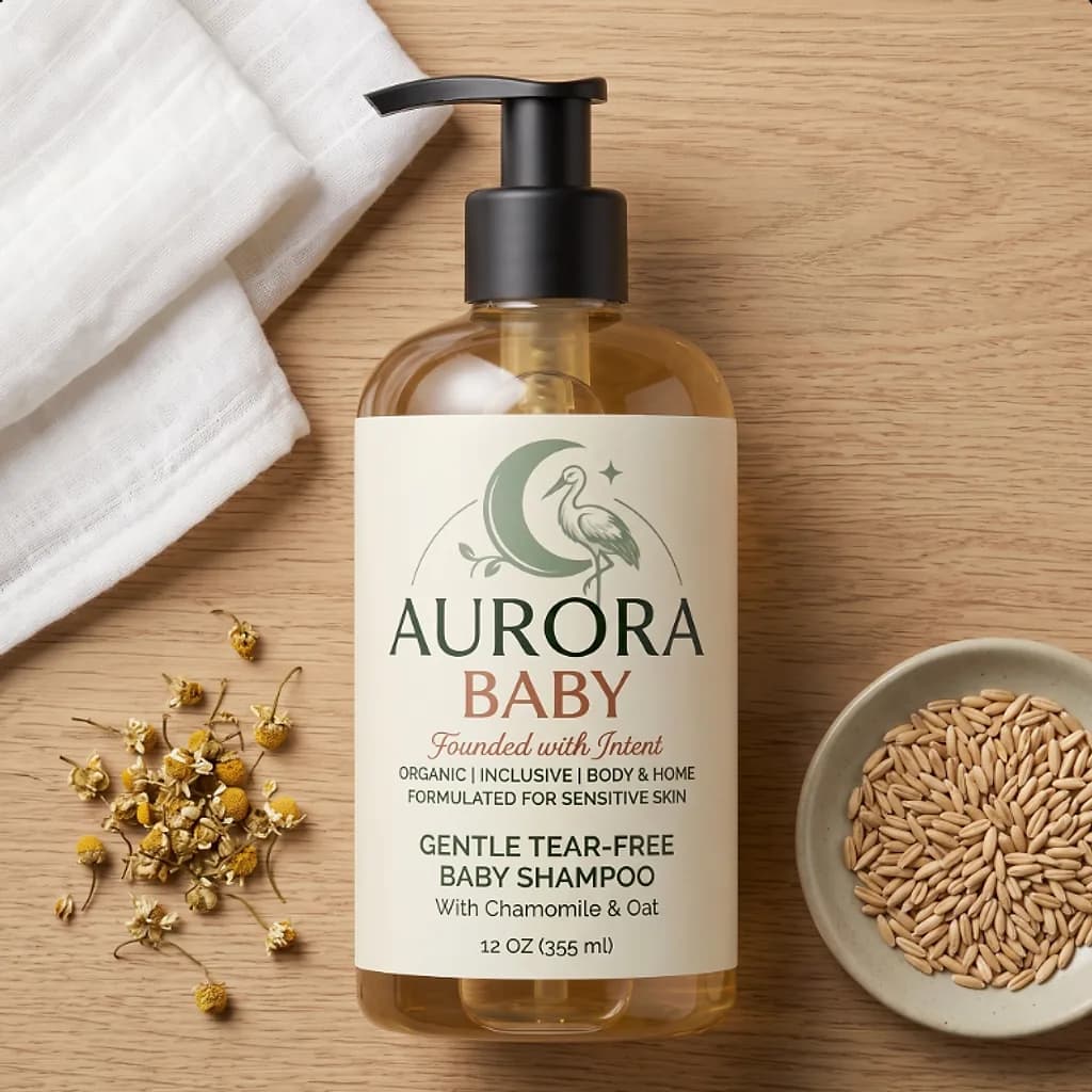 Aurora Baby Gentle Tear-Free Shampoo · 12 oz