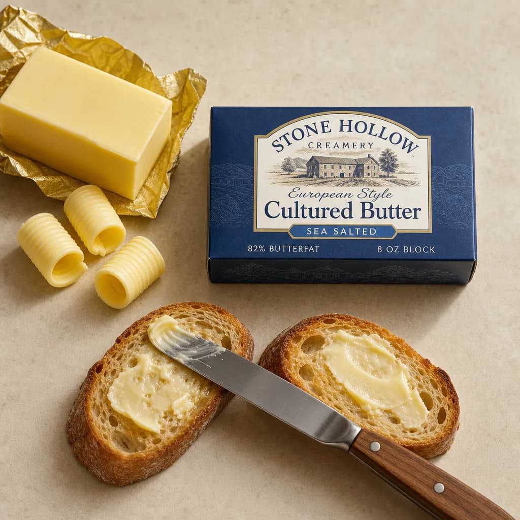 Stone Hollow Cultured Butter