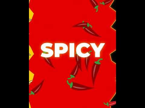 Swipe the Flavor, card 2 · Spicy poster frame