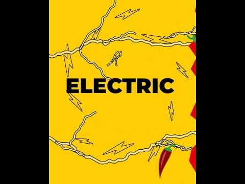 Swipe the Flavor, card 1 · Electric poster frame