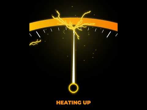 Flavor Meter, card 2 · Heating up poster frame